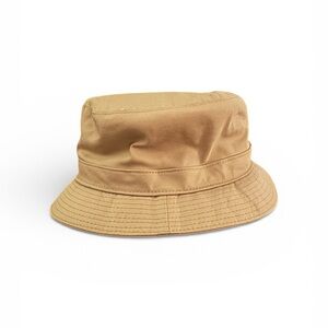 Rare Vintage Burberry’s 1980’s Womens tan bucket hat in canvas & nova check
